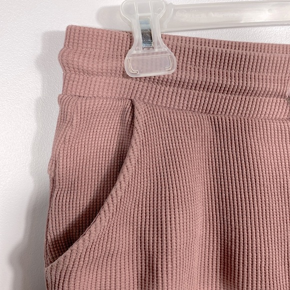 🌸Zara pink thermal jogger style pants size medium - Picture 5 of 9
